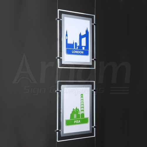LED Crystal Frames